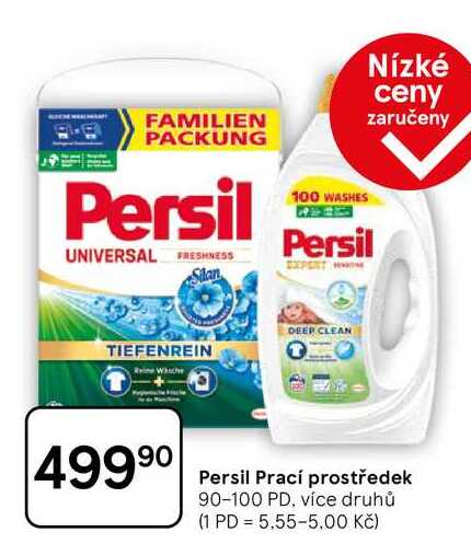 Persil Prací prostředek, 90-100 PD, více druhů 