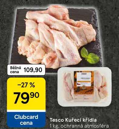 Tesco Kuřecí křídla, 1 kg 