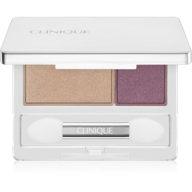 Clinique All About Shadow™ Duo duo oční stíny odstín Beach Plum 1,7 g