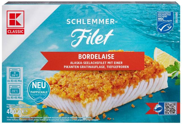 K-Classic Filé z aljašské tresky Bordelaise/Brocolli