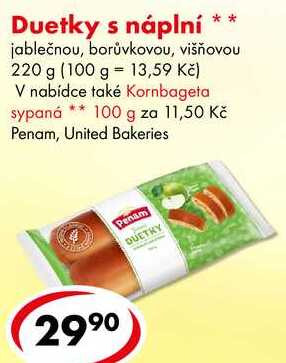 Duetky s náplní, 220 g