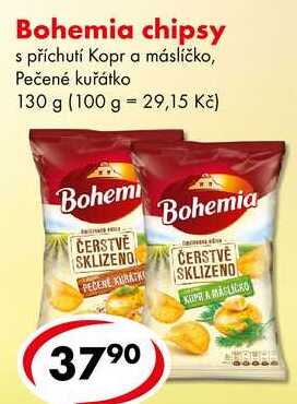 Bohemia chipsy, 130 g