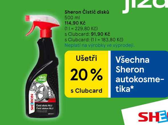 Sheron Čistič disků, 500 ml 
