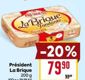 PRESIDENT La Brique 200 g