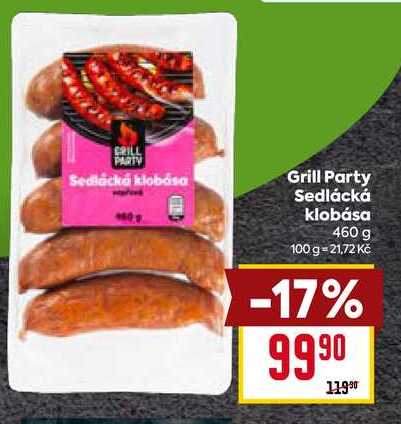  Grill Party Sedlácká klobása 460 g  