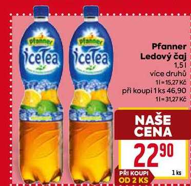 Pfanner Ledový čaj 1,5 l