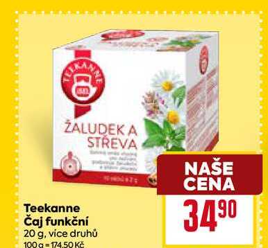 Teekanne Čaj funkční 20 g, více druhů  