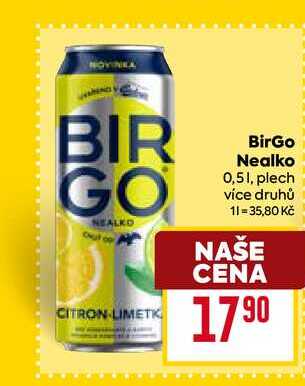 BirGo Nealko 0,5 l