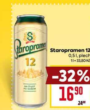   Staropramen 12 0,5 l