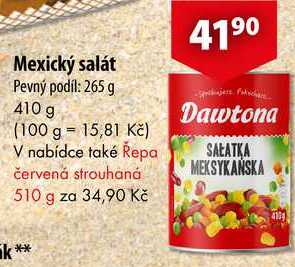 Mexický salát, 410 g  