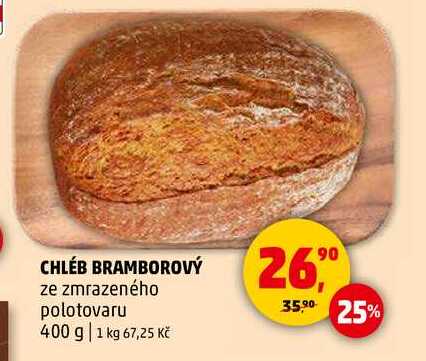 CHLÉB BRAMBOROVÝ, 400 g
