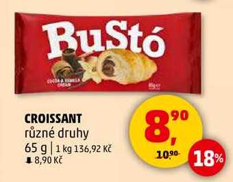 RuStó CROISSANT různé druhy, 65 g 