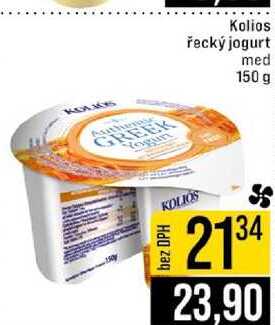 Kolios řecký jogurt med 150 g 