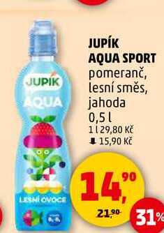 JUPIK AQUA lesní směs, 0,5 l 