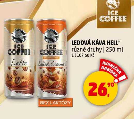 LEDOVÁ KÁVA HELL různé druhy, 250 ml 