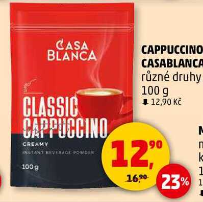 CAPPUCCINO CASABLANCA různé druhy, 100 g 