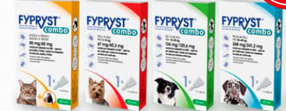 FYPRYST COMBO 50 MG/60 MG ROZTOK PRO NAKAPÁNÍ NA KŮŽI