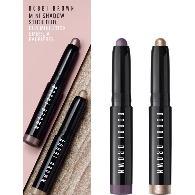 Bobbi Brown Promotional Flex Sets Mini Long-wear Cream Shadow Stick Duo​ dárková sada na oční okolí odstín Mica/Dusty Mauve