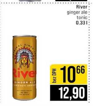 River ginger ale tonic 0,33l