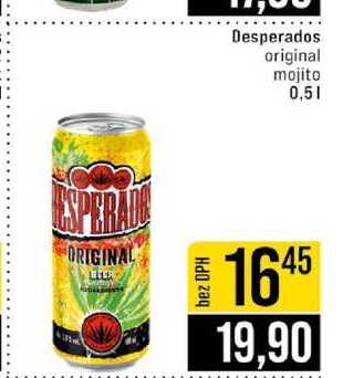 Desperados original mojito 0,5l