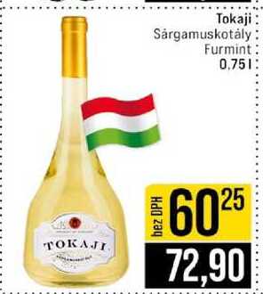Tokaji Sárgamuskotály Furmint 0,75l