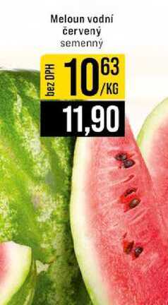 Meloun vodní červený semenný 1kg