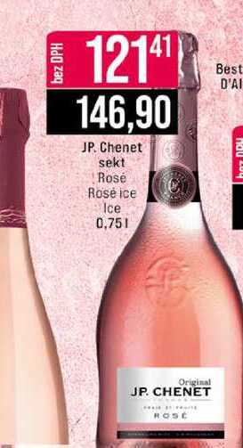 JP. Chenet sekt Rosé Rose ice Ice 0,75l