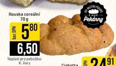 Houska cereální 70g