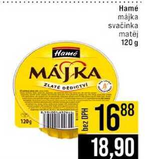 Hamé májka svačinka matēj 120 g 
