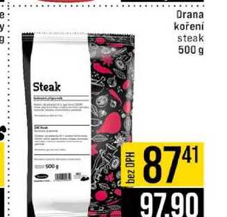 Drana koření Steak steak 500 g 