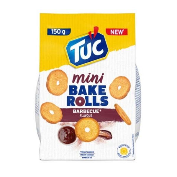 Tuc Bake Rolls Mini příchuť BBQ