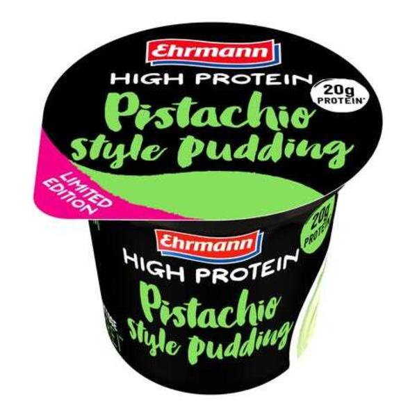 Ehrmann High Protein Pudding Pistachio Style