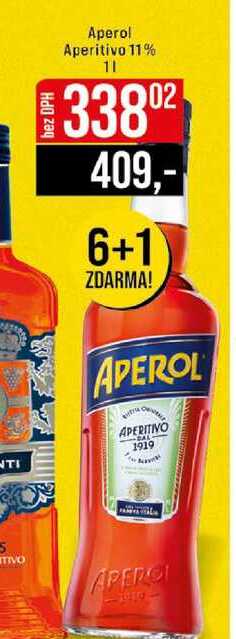 Aperol Aperitivo 11% 1l