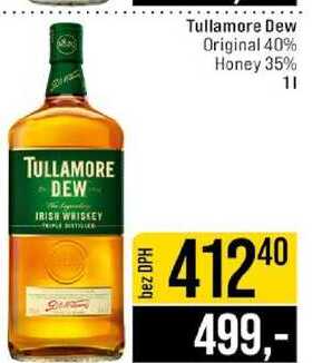 Tullamore Dew Original 40% Honey 35% 1l