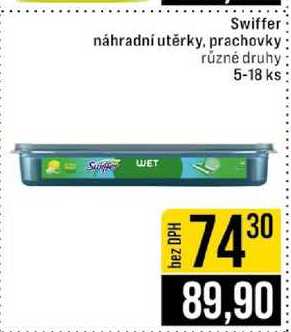 Swiffer náhradní utěrky prachovky různé druhy 5-18 ks