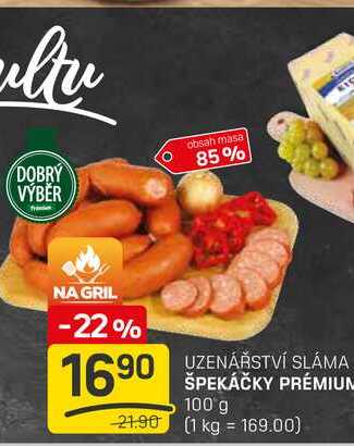 ŠPEKÁČKY PRÉMIUM 100 g