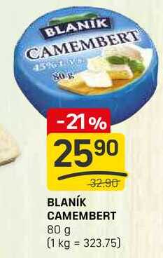 BLANÍK CAMEMBERT 80 g
