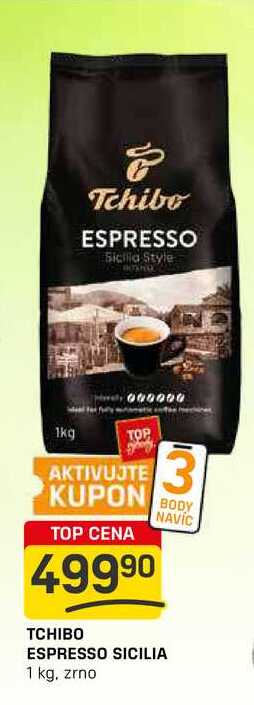 TCHIBO ESPRESSO SICILIA 1 kg, zrno 