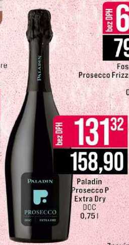 Paladin Prosecco Extra Dry DOC 0,75l 