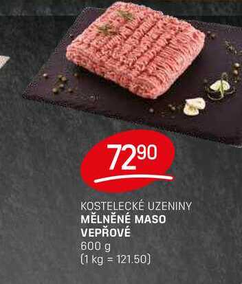 MĚLNĚNÉ MASO VEPŘOVÉ 600 g