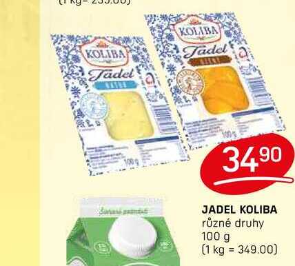 JADEL KOLIBA různé druhy 100 g 