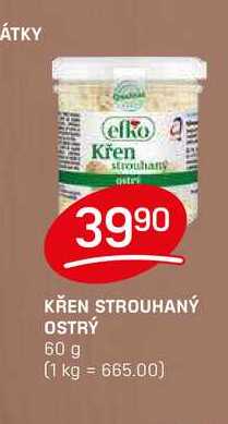 KŘEN STROUHANÝ OSTRÝ 60 g