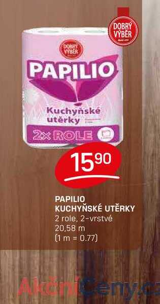 PAPILIO KUCHYŇSKÉ UTĚRKY 2 role, 2-vrstvé 20,58m