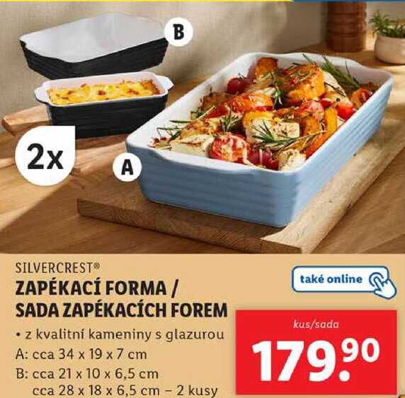 ZAPÉKACÍ FORMA/SADA ZAPÉKACÍCH FOREM