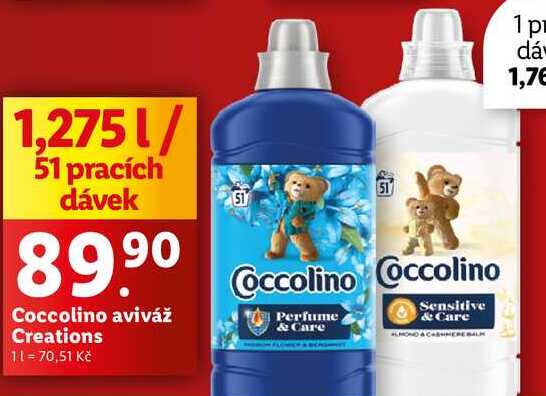 Coccolino aviváž Creations, 1,275 l/51 PD