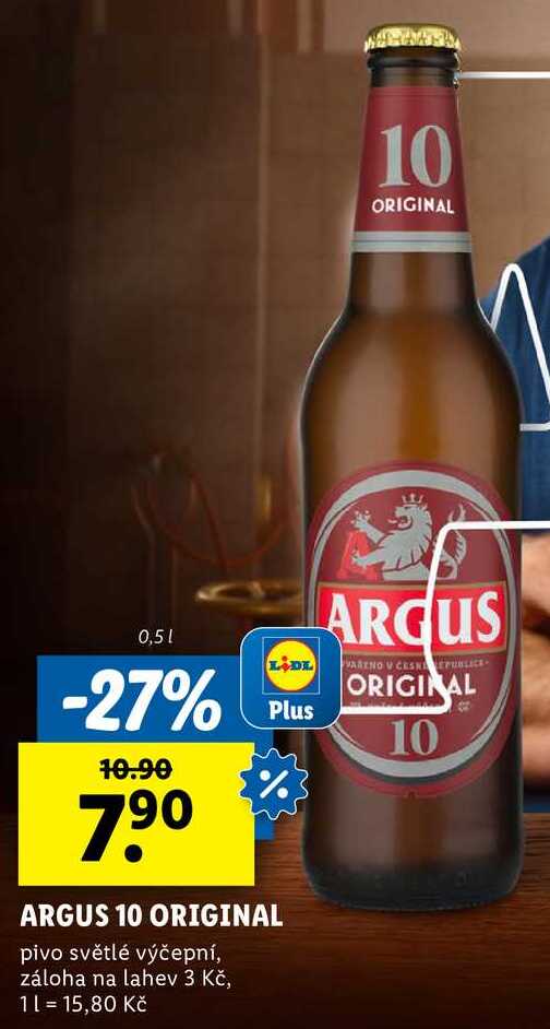 ARGUS 10 ORIGINAL, 0,5 l