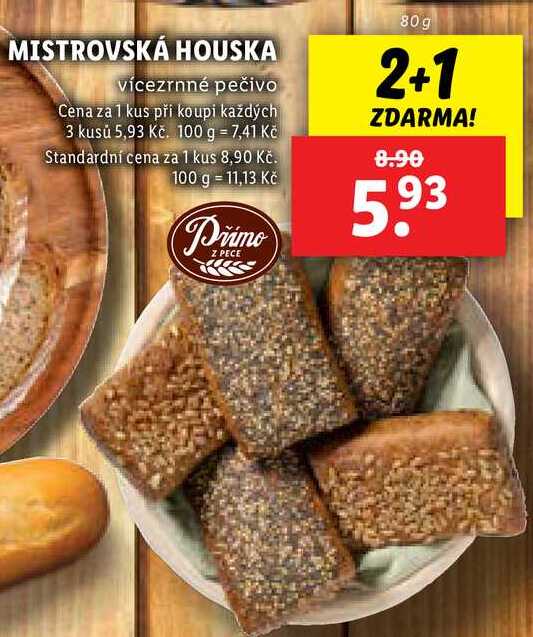 MISTROVSKÁ HOUSKA, 80 g