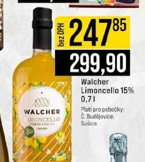Walcher Limoncello 15% 0,7l
