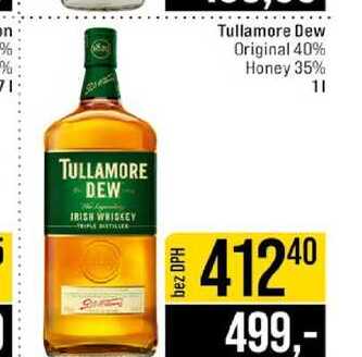 Tullamore Dew Original 40% Honey 35% 1l