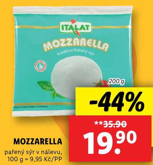 MOZZARELLA, 200 g